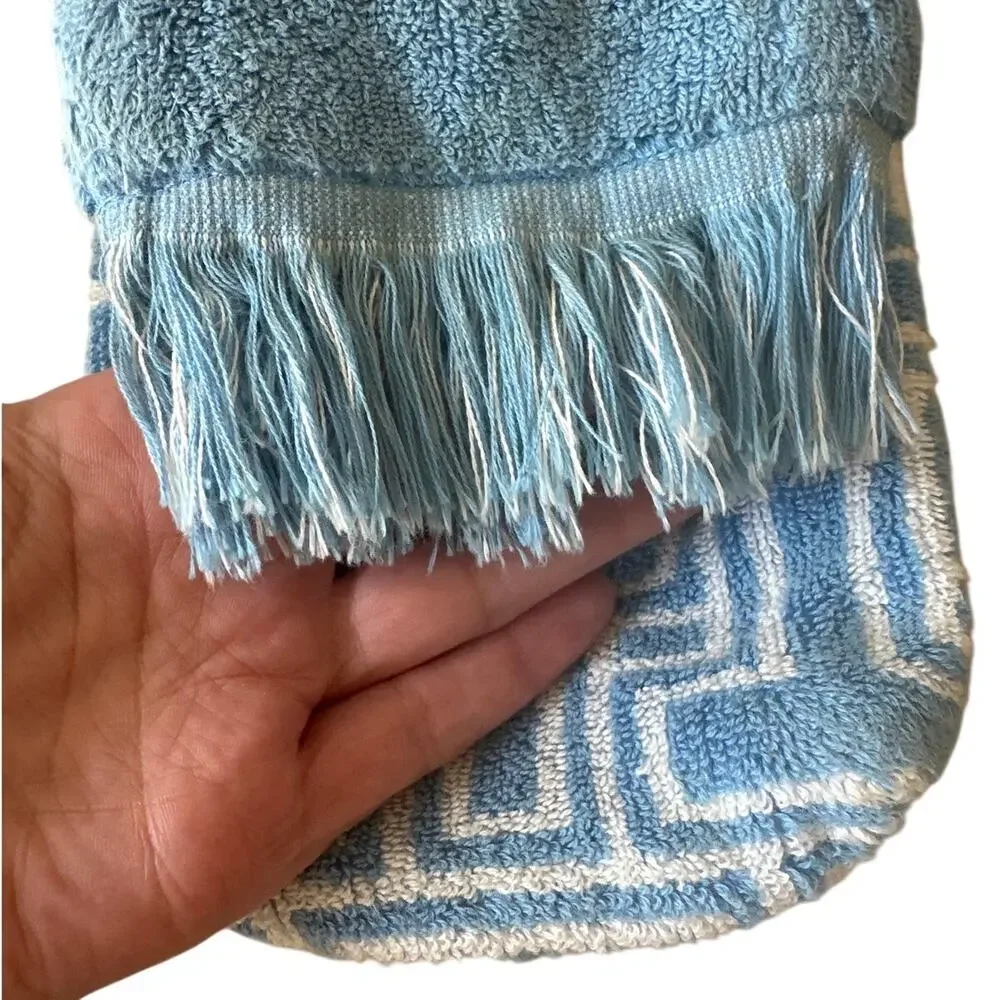 Tory Burch Terry Phone Crossbody Blue Fringe Mini‎ Bag